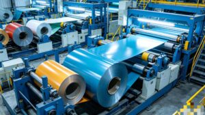 PPGI color coated steel coil production line