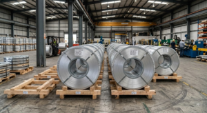 High quality industrial aluminum coil ready for export shipment